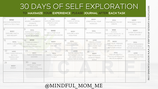 Free 30 Day Self Discovery Challenge 